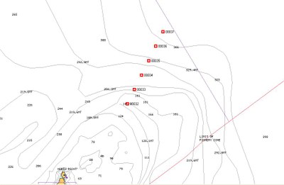 Stations North of St Pauls Island