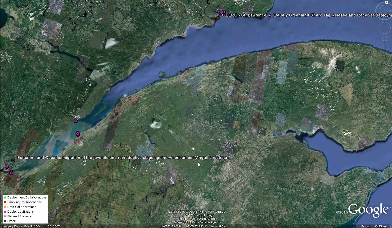 Closed Project/Stations Current
